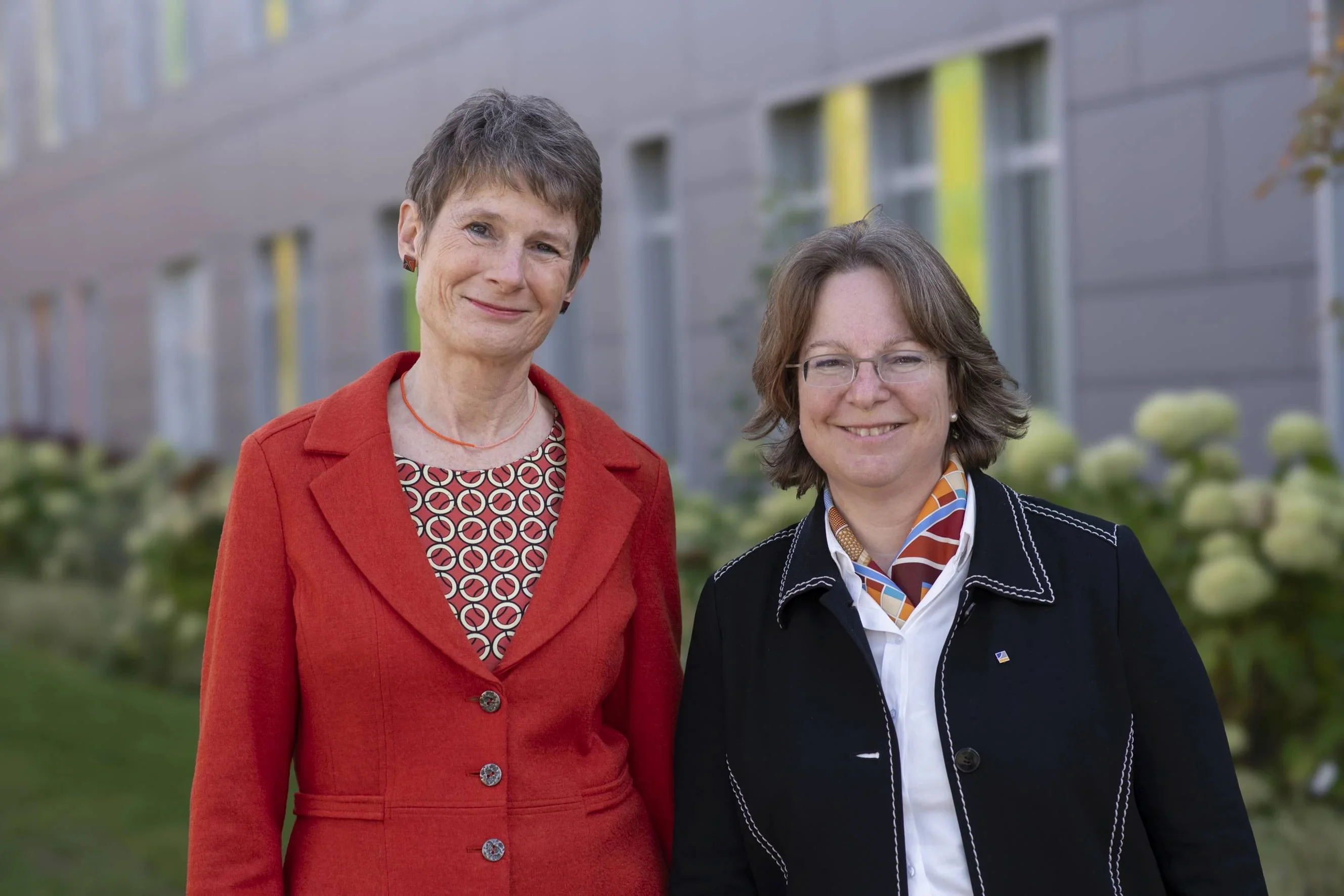 Prof. Franziska Geiser und Prof. Cornelia Richter