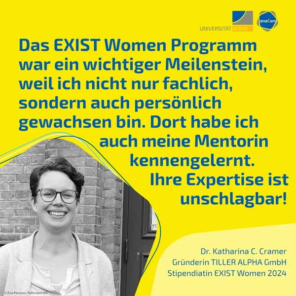 Dr. Katharina C. Cramer, ehemalige Stipendiatin, über das Programm
