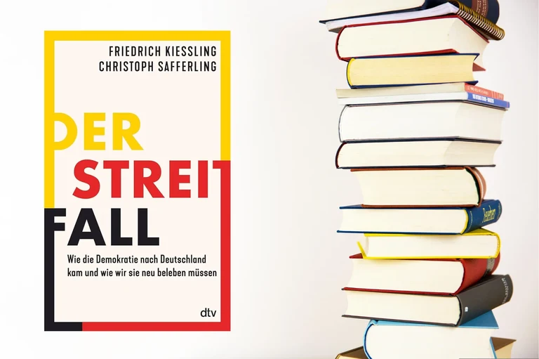 Kießling, Friedrich/Christoph Safferling Der Streitfall. Wie die Demokratie nach Deutschland kam und wie wir sie jetzt bewahren müssen. München 2024.