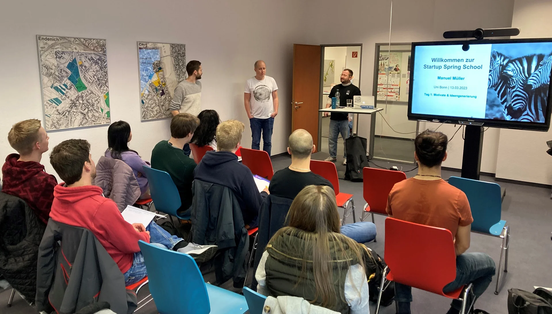 Viel Input rund ums Gründen bei der Start-up Spring School