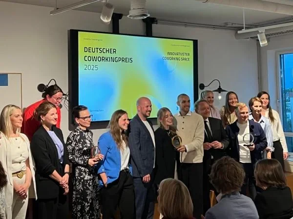 Preisträger*innen des deutschen Coworkingpreises 2025