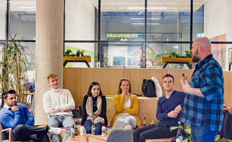 Inputvortrag von true fruits Gründer Nicolas Lecloux