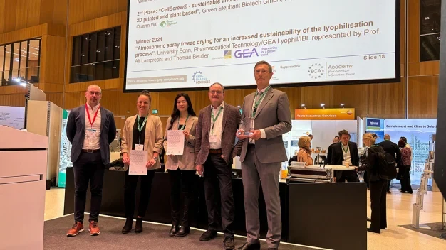 Die Preisträger*innen beim Innovation Award in Wiesbaden