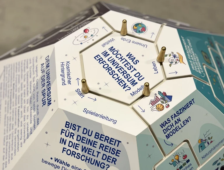 Exponat der Universität Bonn auf der MS Wissenschaft