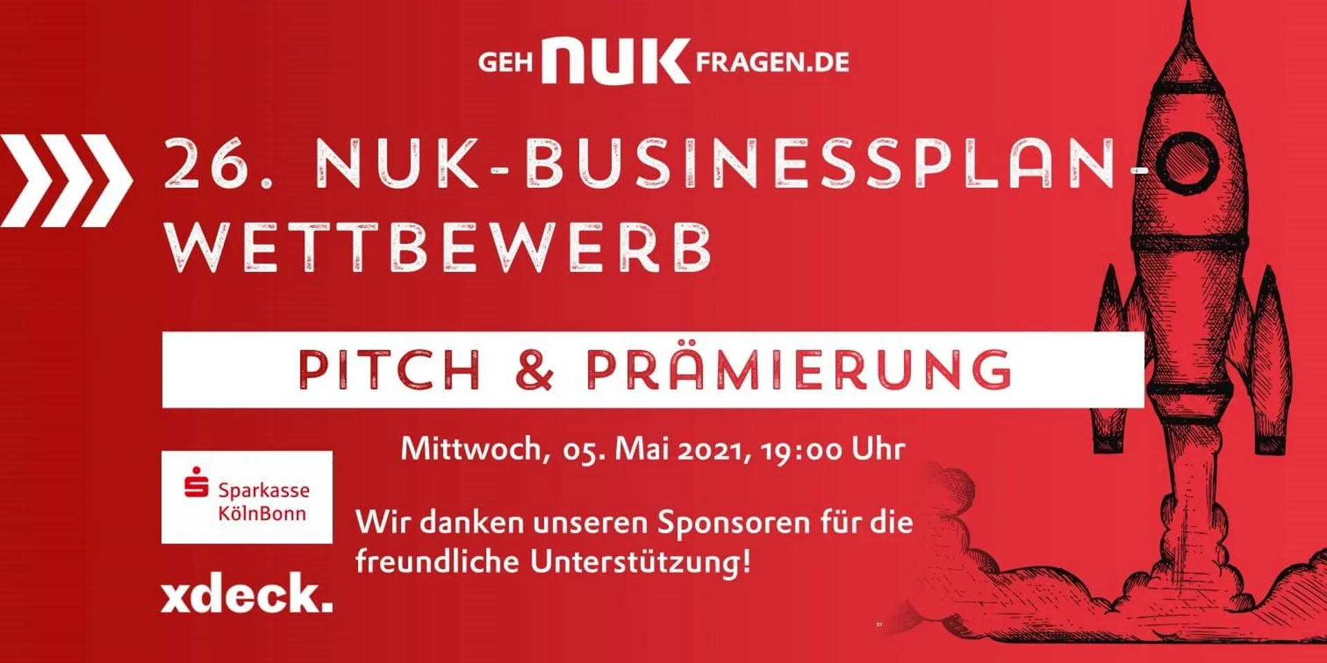 26. NUK-Businessplanwettbewerb