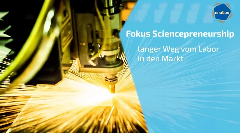 Ein Fokus auf Sciencepreneurship - Szene aus dem Video