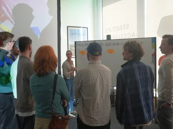 Diskussion beim World Café