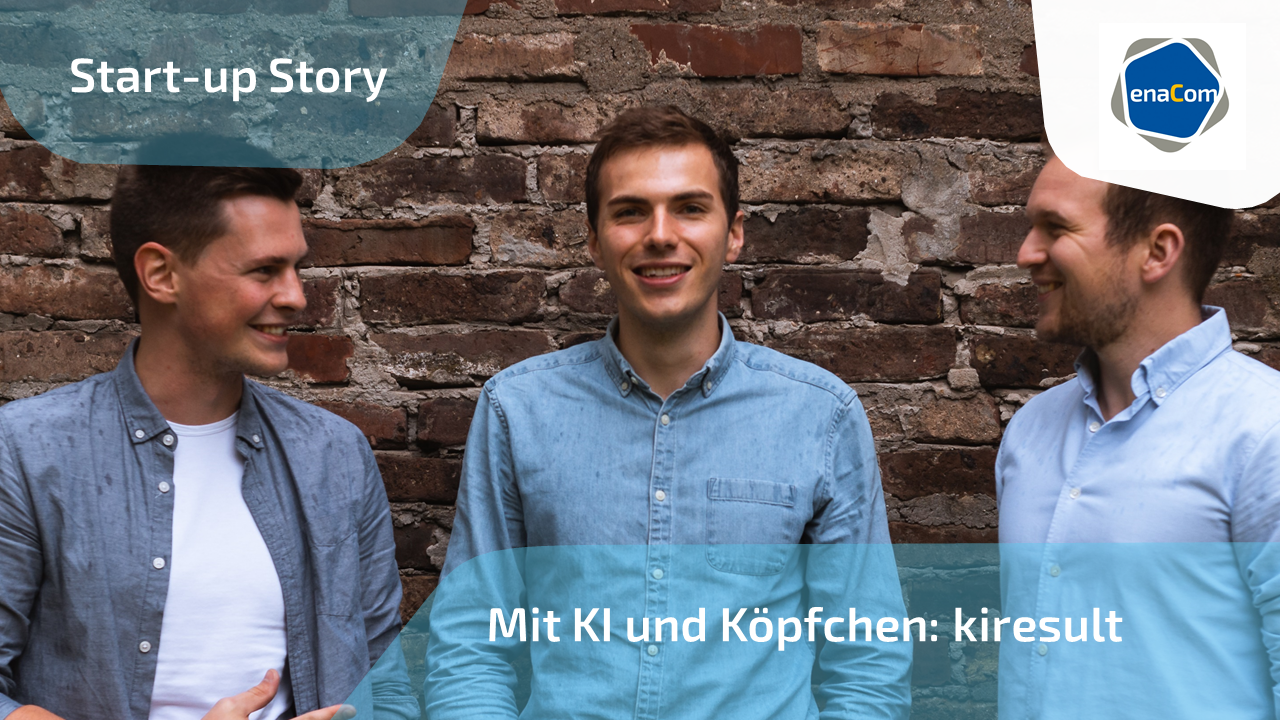Die Gründer des Start-Up kiresult