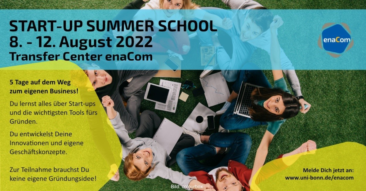 Die Start-Up Summer School vom Transfer Center enaCom