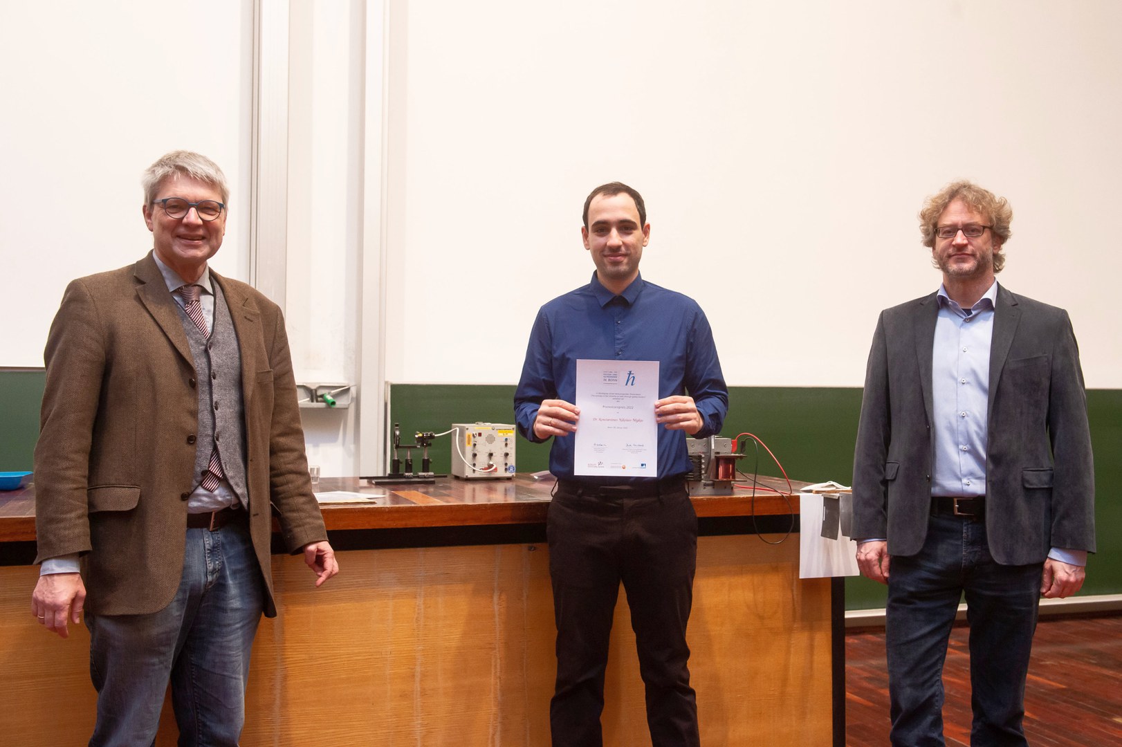 Verleihung des Promotionspreises der Stiftung Physik & Astronomie