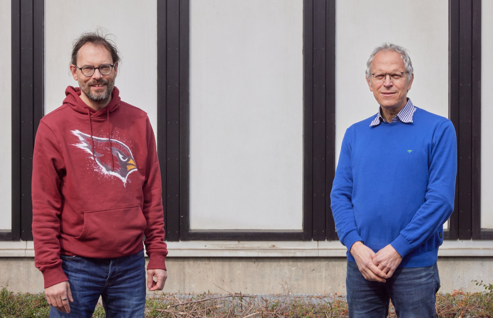 Prof. Dr. Günter Mayer (links) und Prof. Dr. Michael Famulok (rechts)