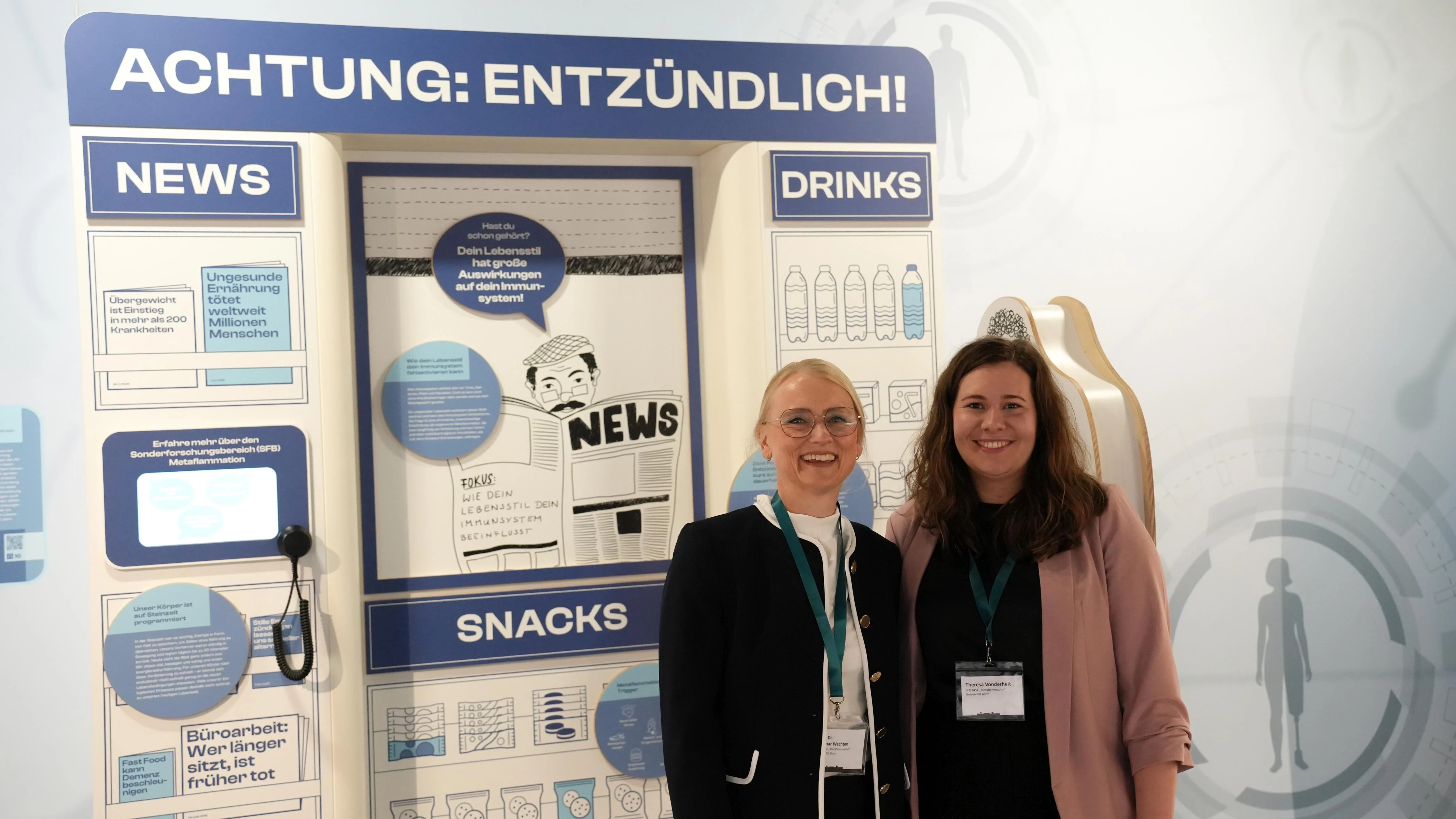 Exponat der Uni Bonn beim Parlamentarischen Empfang der MS Wissenschaft