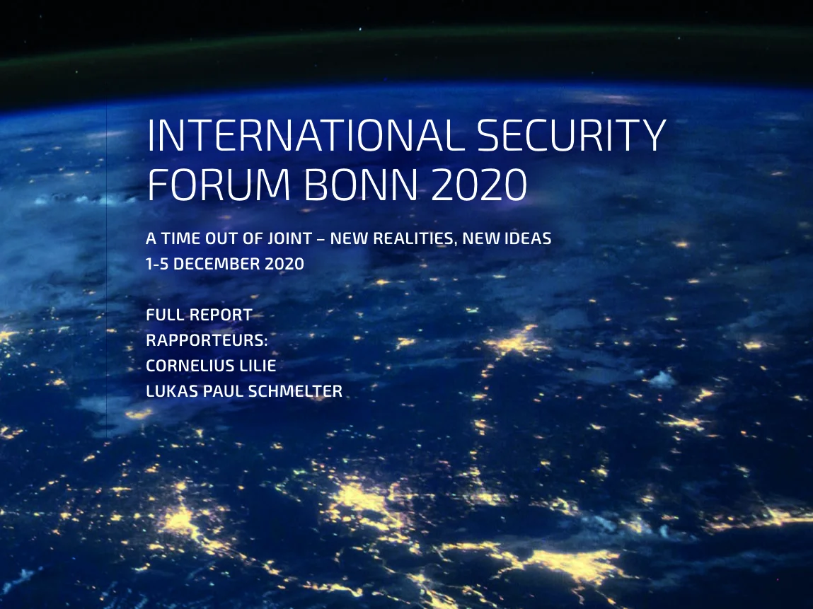 Bericht zum Sicherheitsforum liegt vor