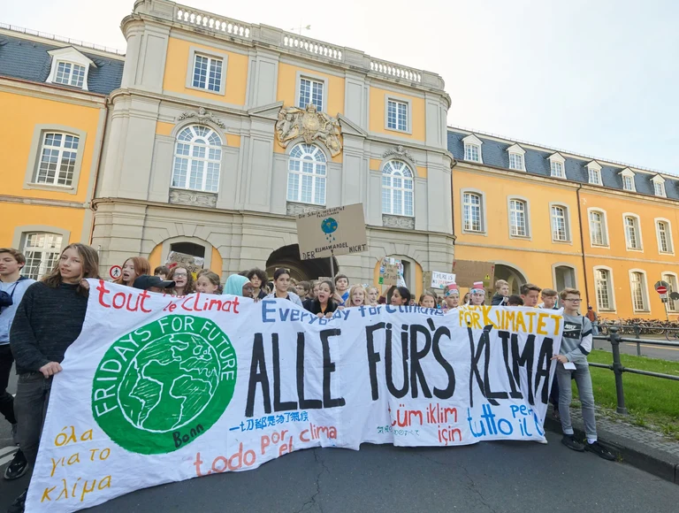 Mit dem Klimawandel auseinandersetzen