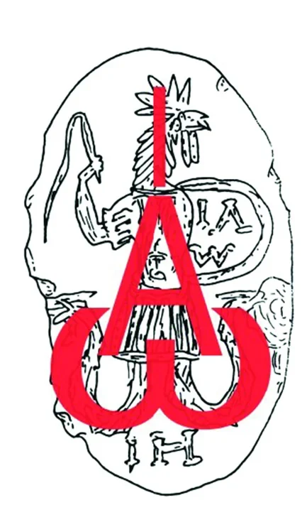 Umrisszeichnung einer antiken Gemme