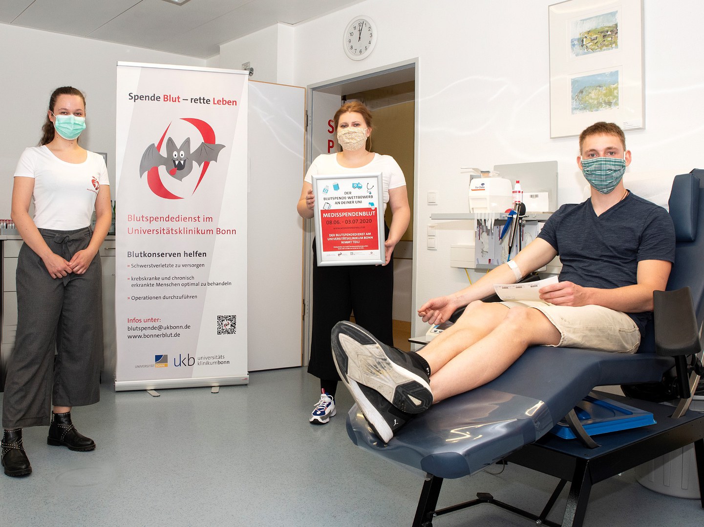 Medizin-Studierende rufen deutschlandweit zur Blutspende auf: