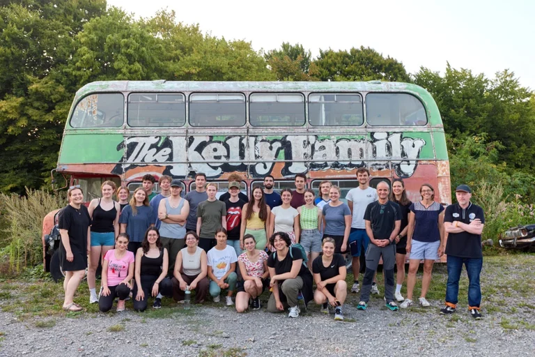 Die Medizinstudierenden des Wahlpflichtbereichs „Umgang mit Extremsituationen“