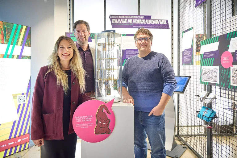 Eröffnung der Quantum to go-Ausstellung am 11. September