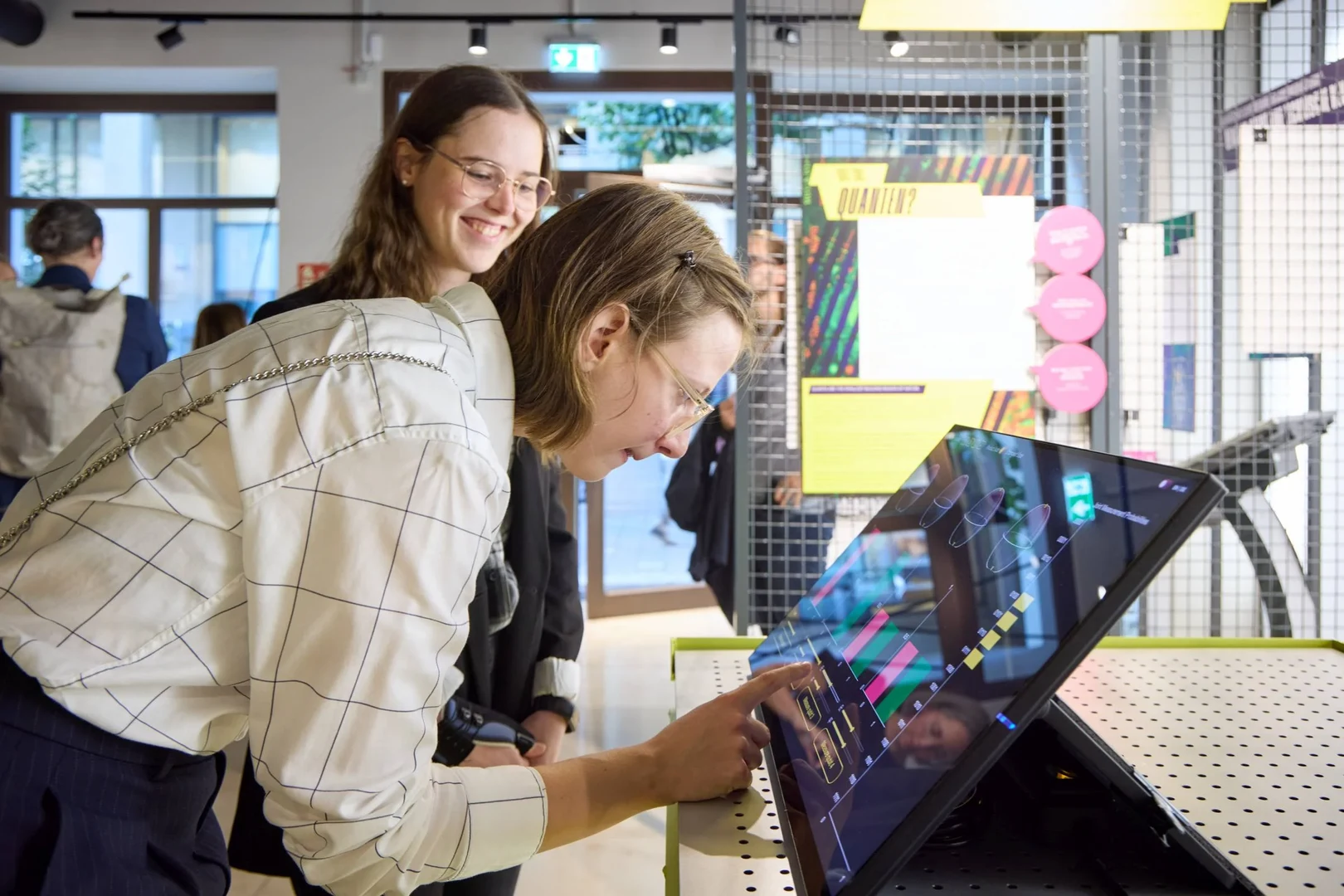 Eröffnung der Quantum to go-Ausstellung am 11. September