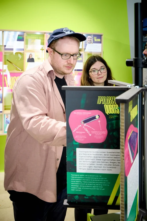 Eröffnung der Quantum to go-Ausstellung am 11. September