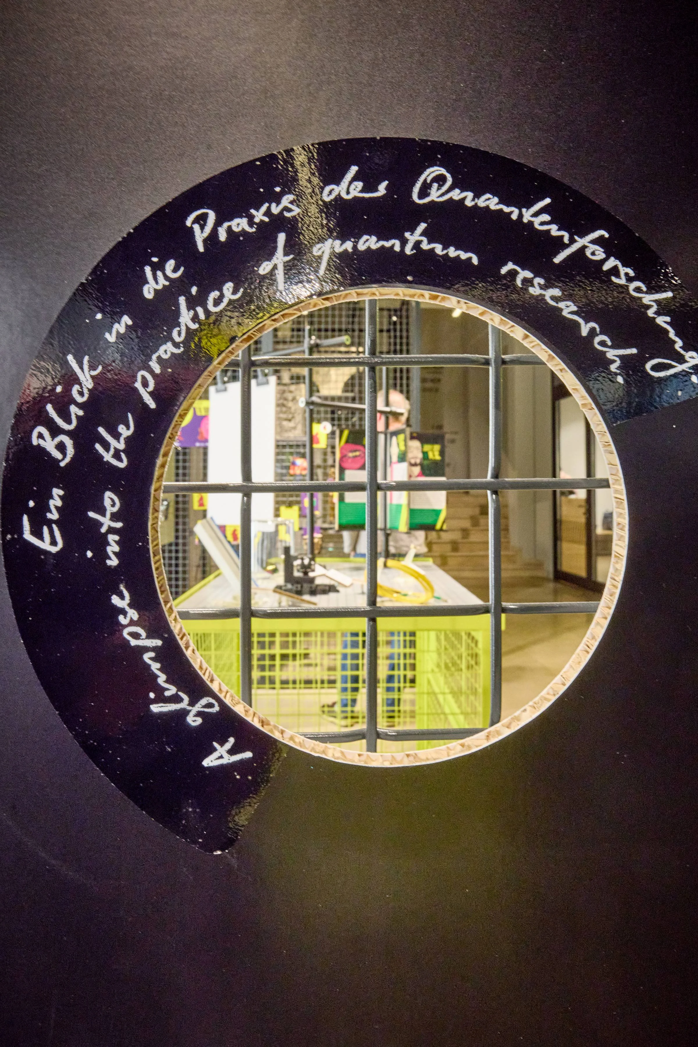 Eröffnung der Quantum to go-Ausstellung am 11. September