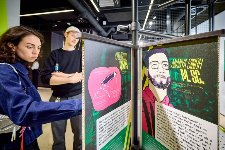 Eröffnung der Quantum to go-Ausstellung am 11. September