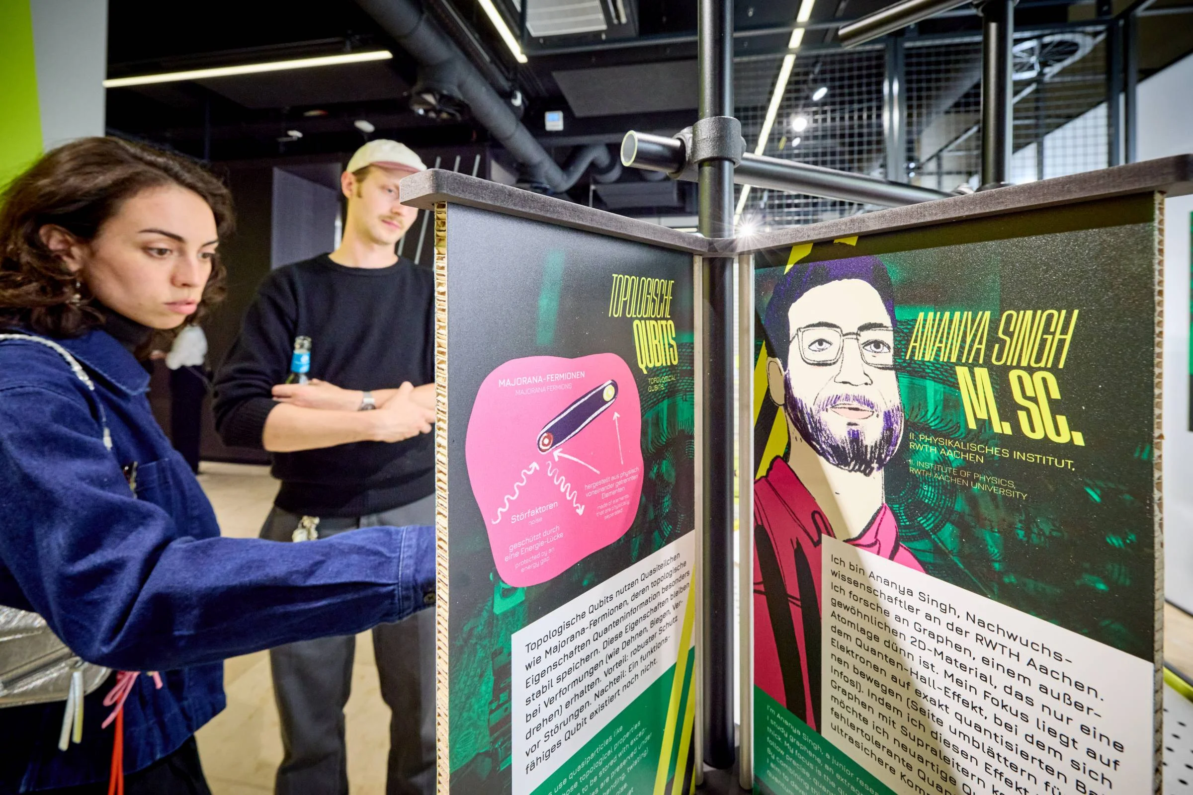 Eröffnung der Quantum to go-Ausstellung am 11. September