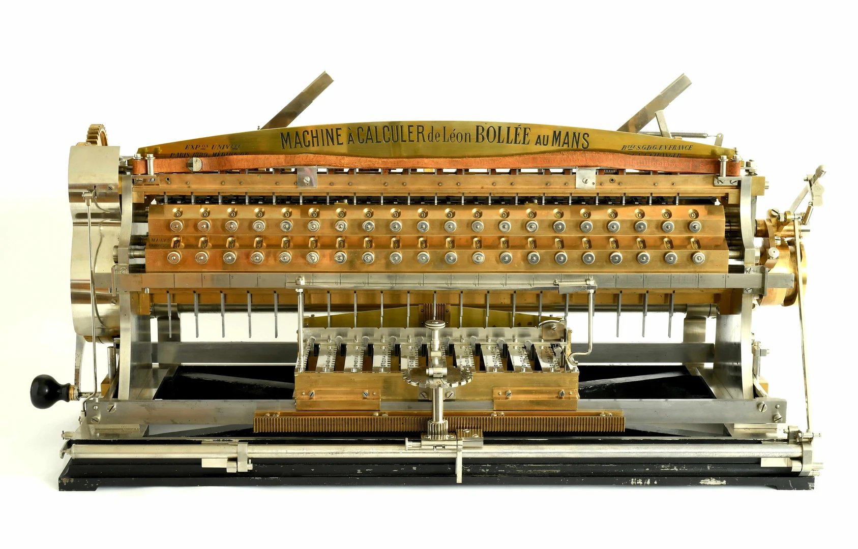 Direktmultiplizierende Rechenmaschine von Bollée