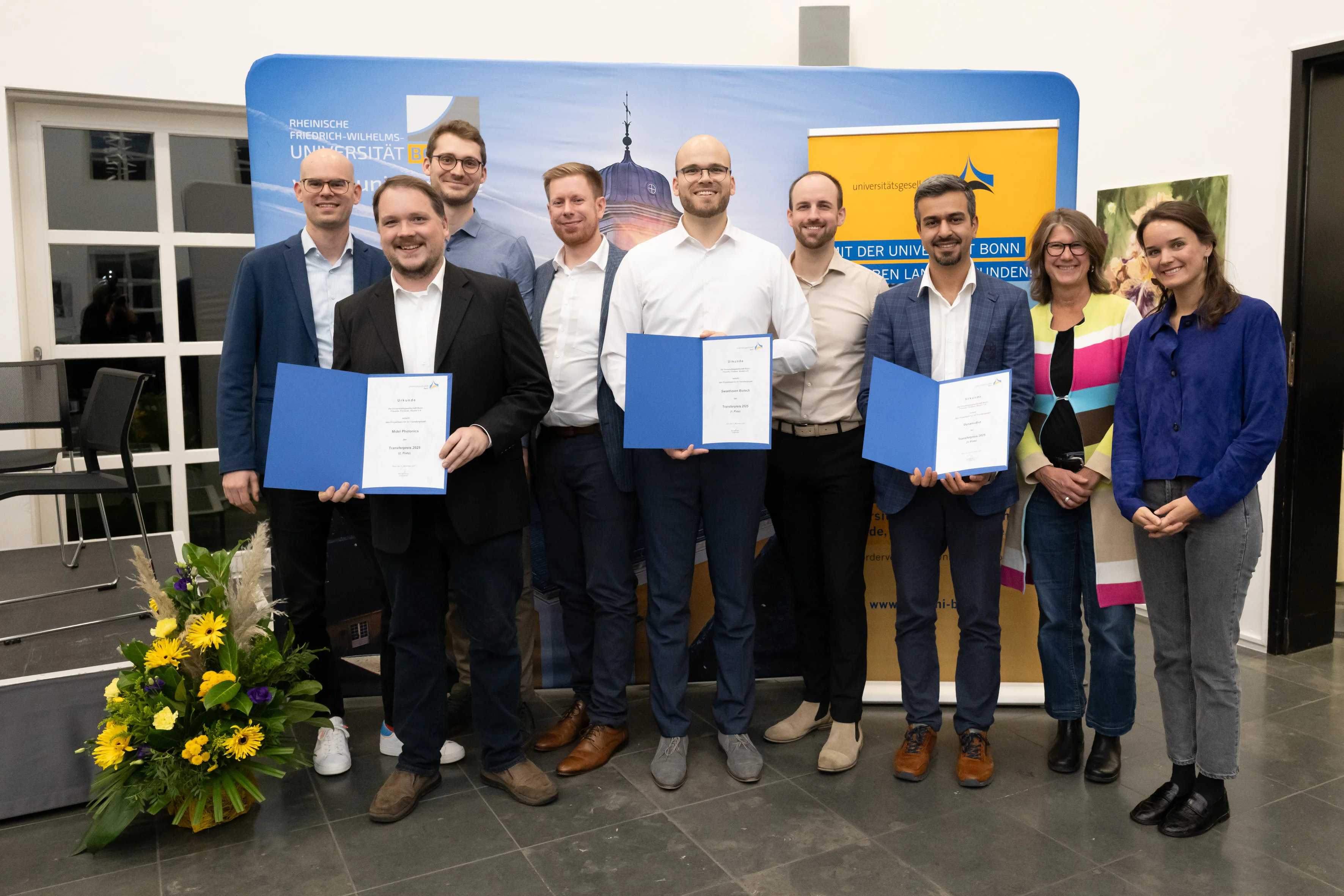 Universitätsgesellschaft Bonn verleiht erstmals Transferpreis