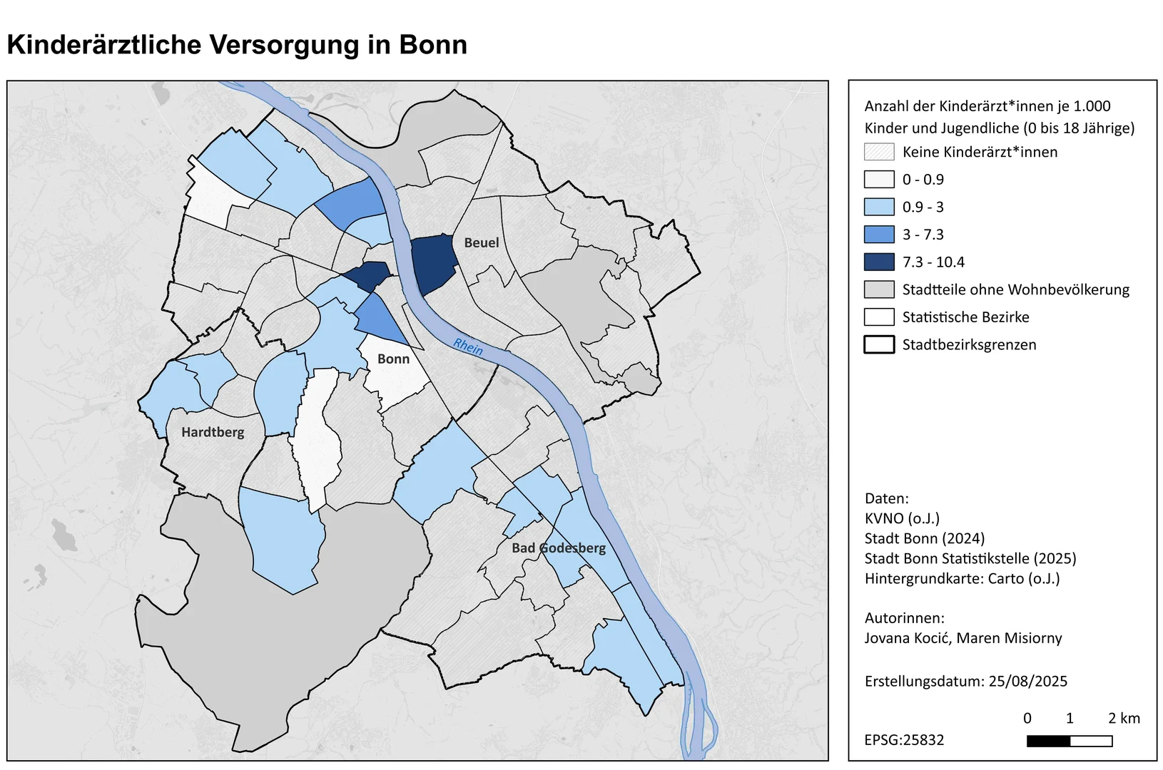 Kinderärztlicher Versorgungsgrad
