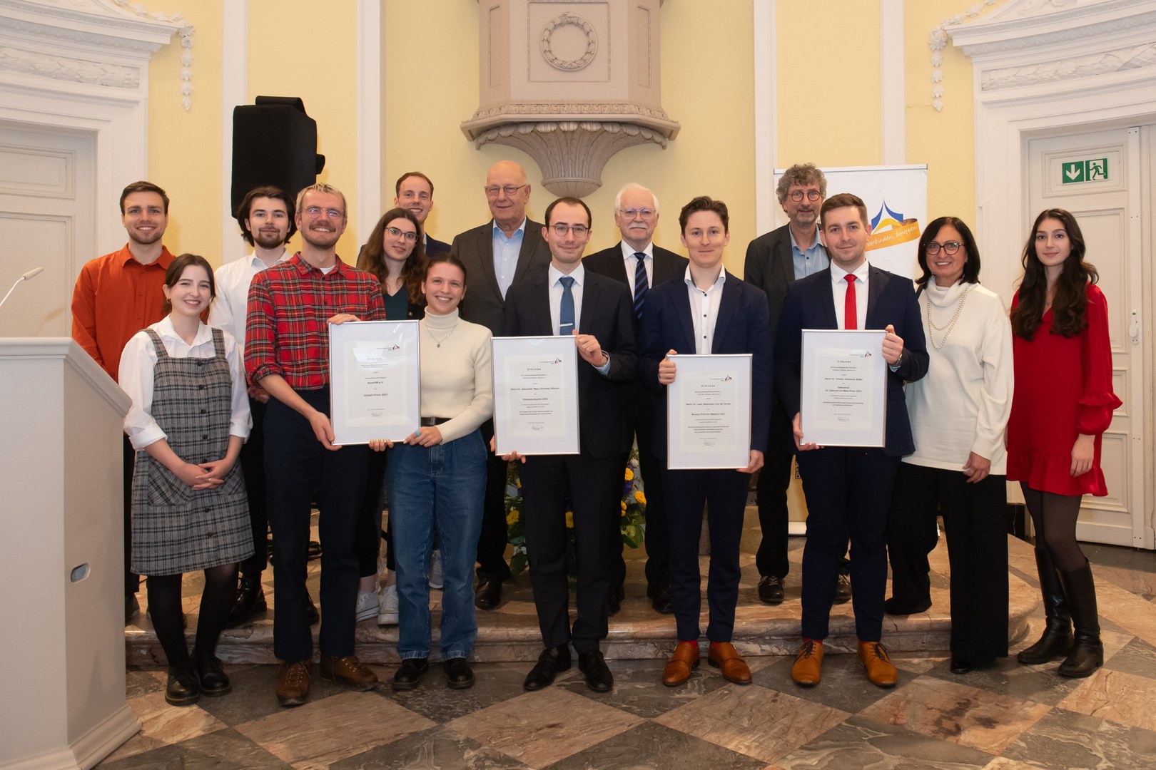 Die Universitätsgesellschaft Bonn hat herausragende Dissertationen und studentisches Engagement geehrt