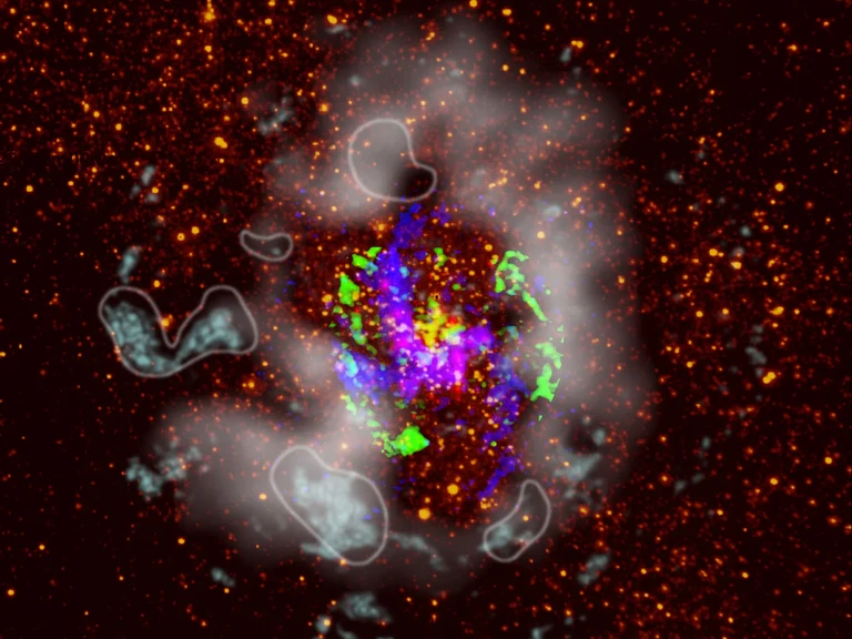 Blick in das Zentrum unserer Galaxie: