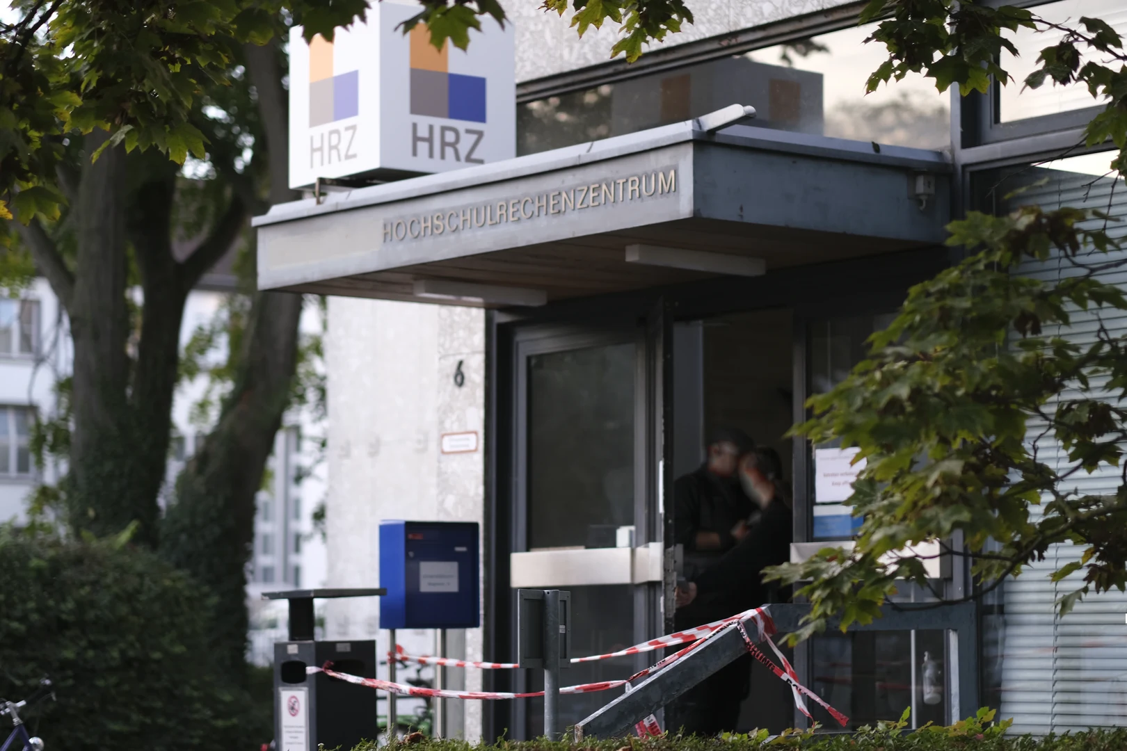 Brand im HRZ