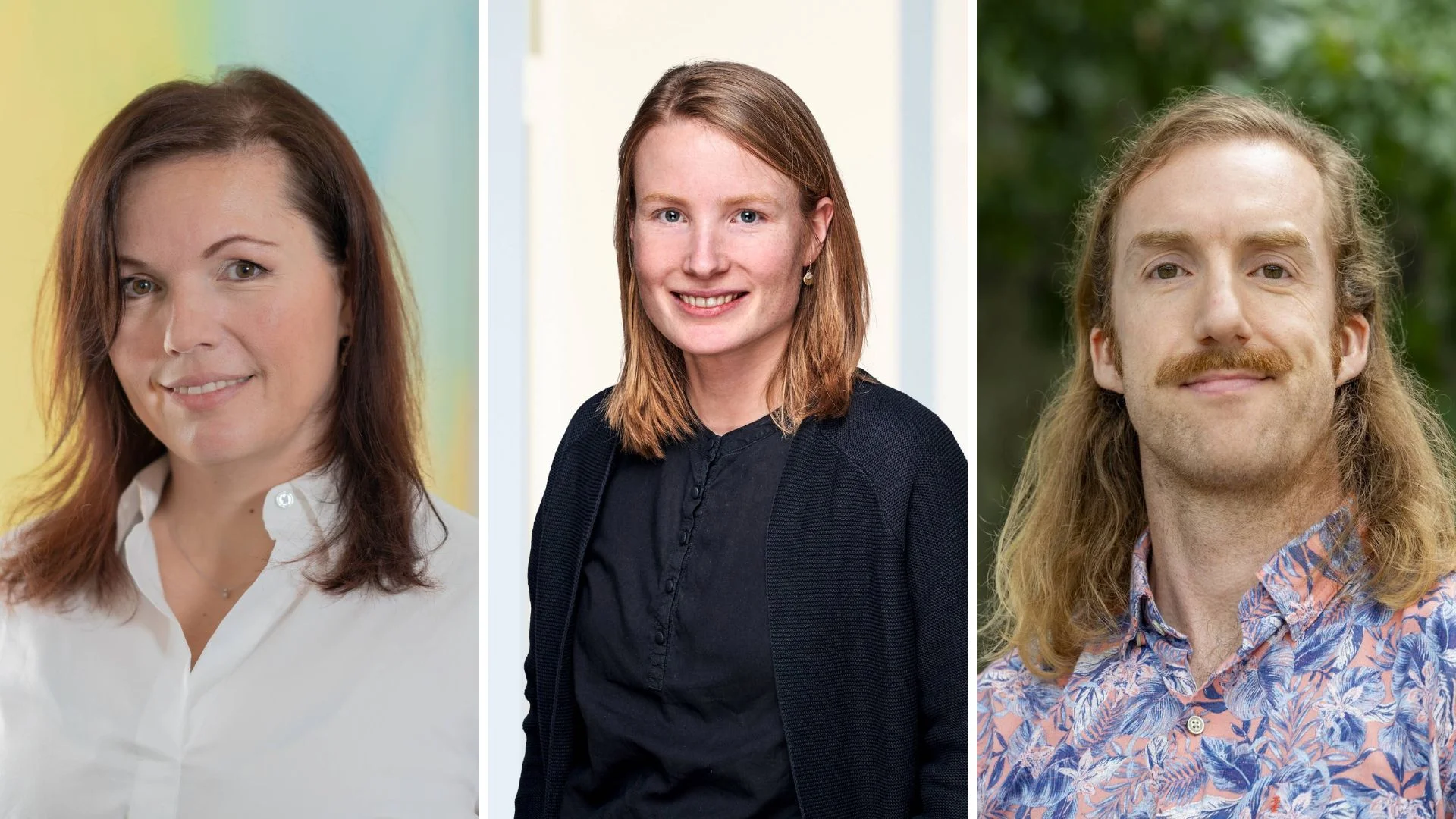 Erhalten je einen ERC Starting Grant (v.l.)