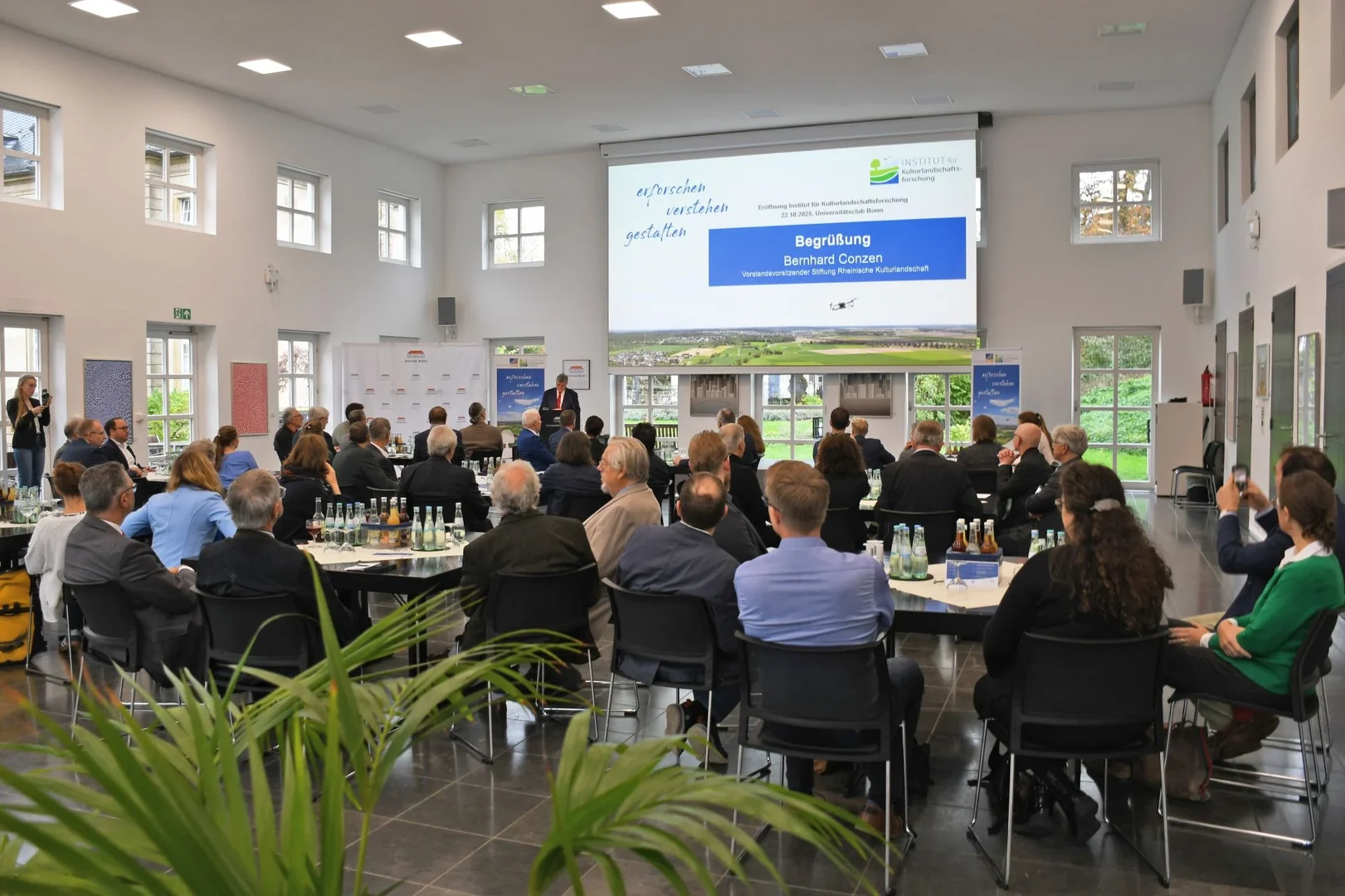 Eröffnung des Instituts für Kulturlandschaftforschung