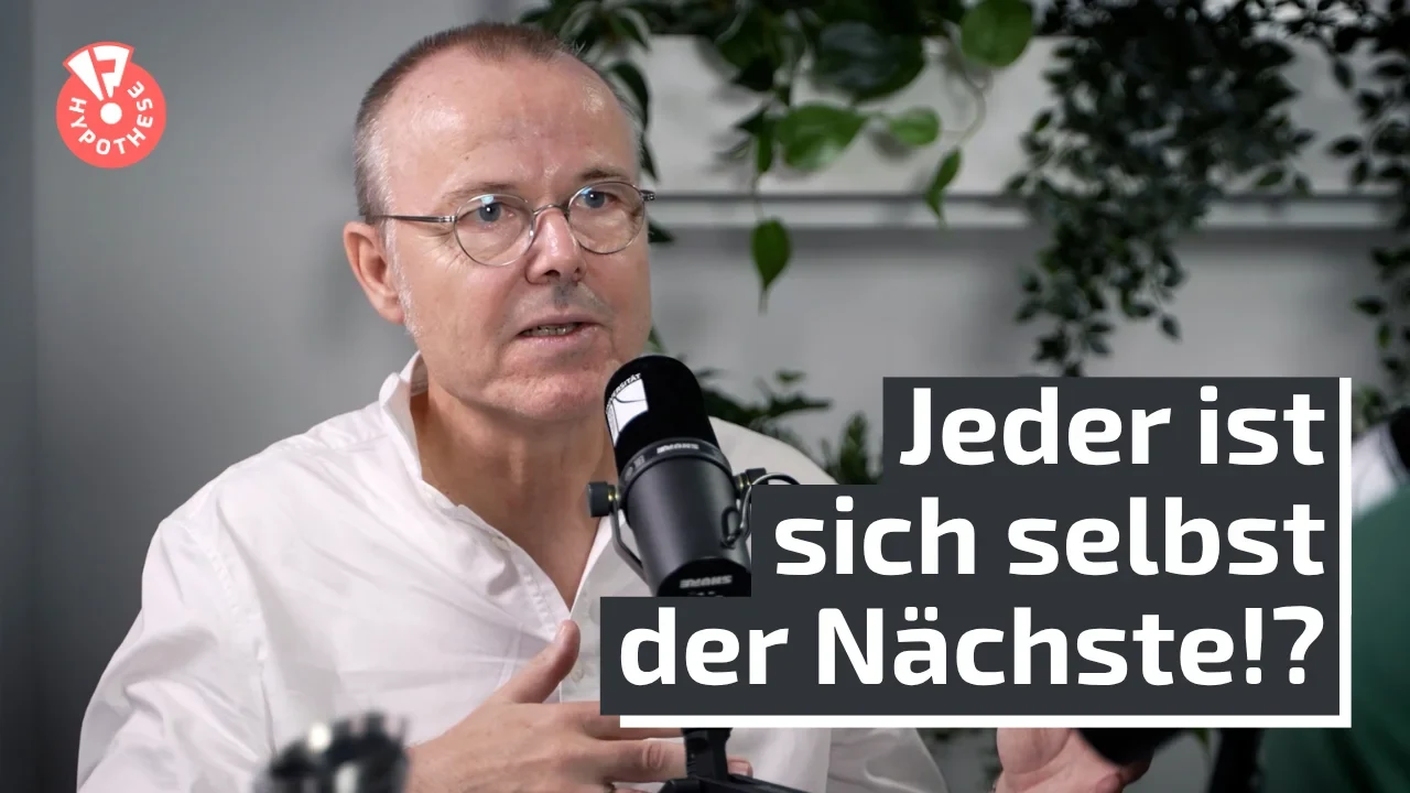 Wirtschaftswissenschaftler Armin Falk im Hypothese-Podcast