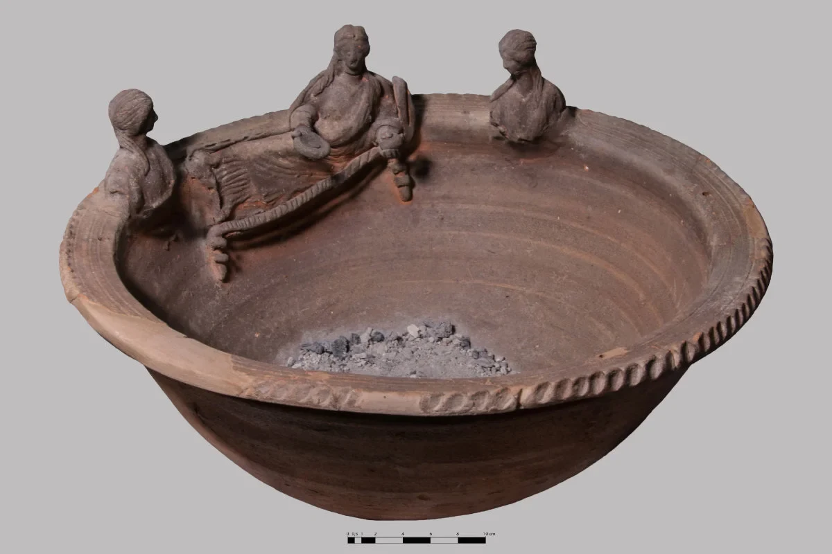 Räucherschale aus Terrakotta