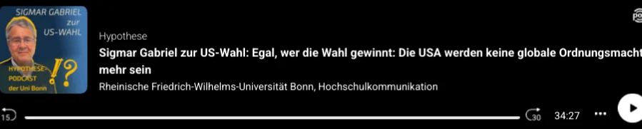 Player Gabriel mit Hypothese