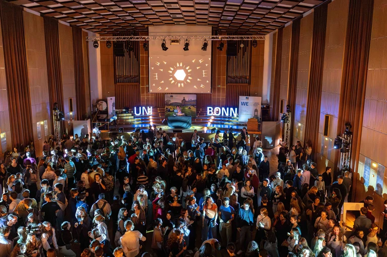 Legendär: die Ersti-Party im Hauptgebäude.