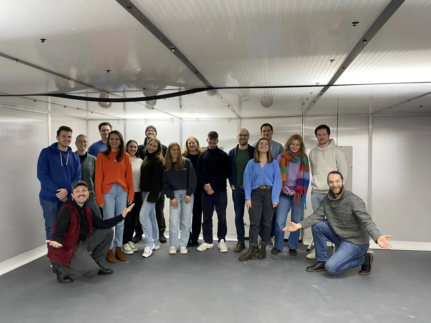 Ein Besuch bei einem Start-up in der Region.