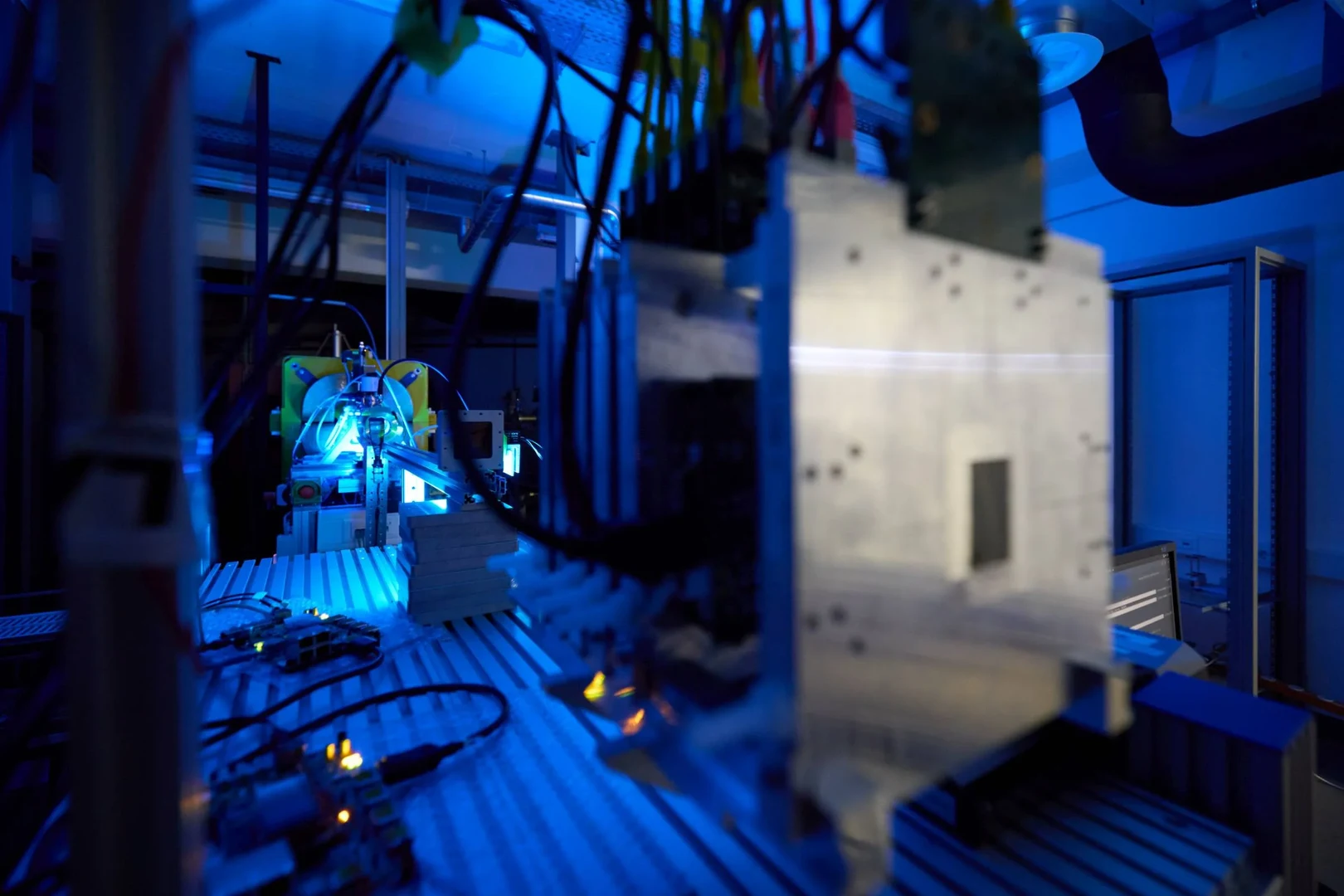 Die Beamline im ELSA