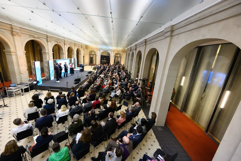 Verleihung im Leibniz-Saal