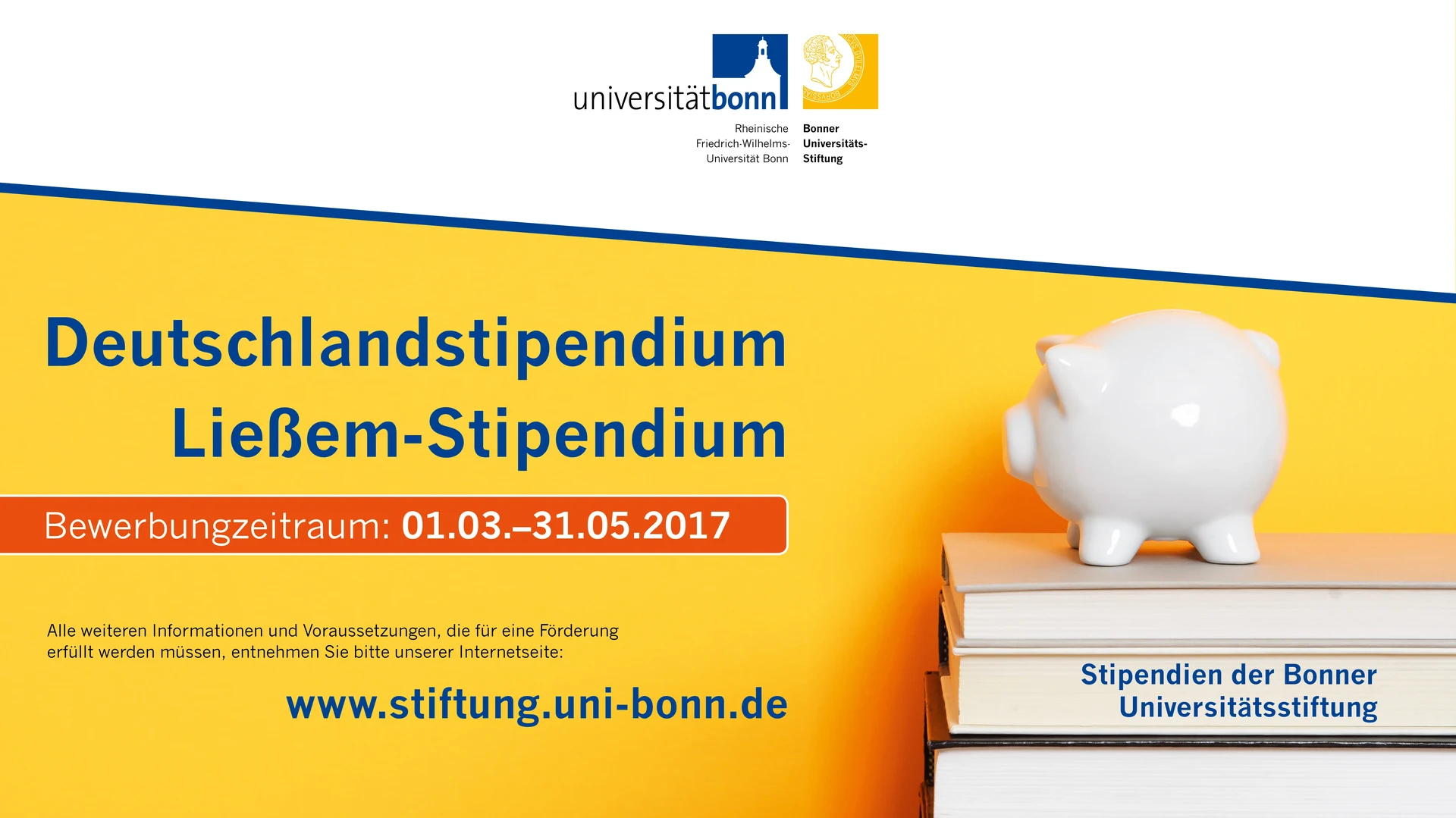 Bewerbungszeitraum 2017/18