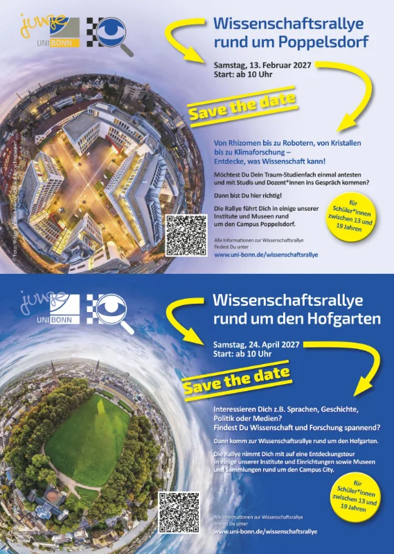 Wissenschaftsrallyes save the date