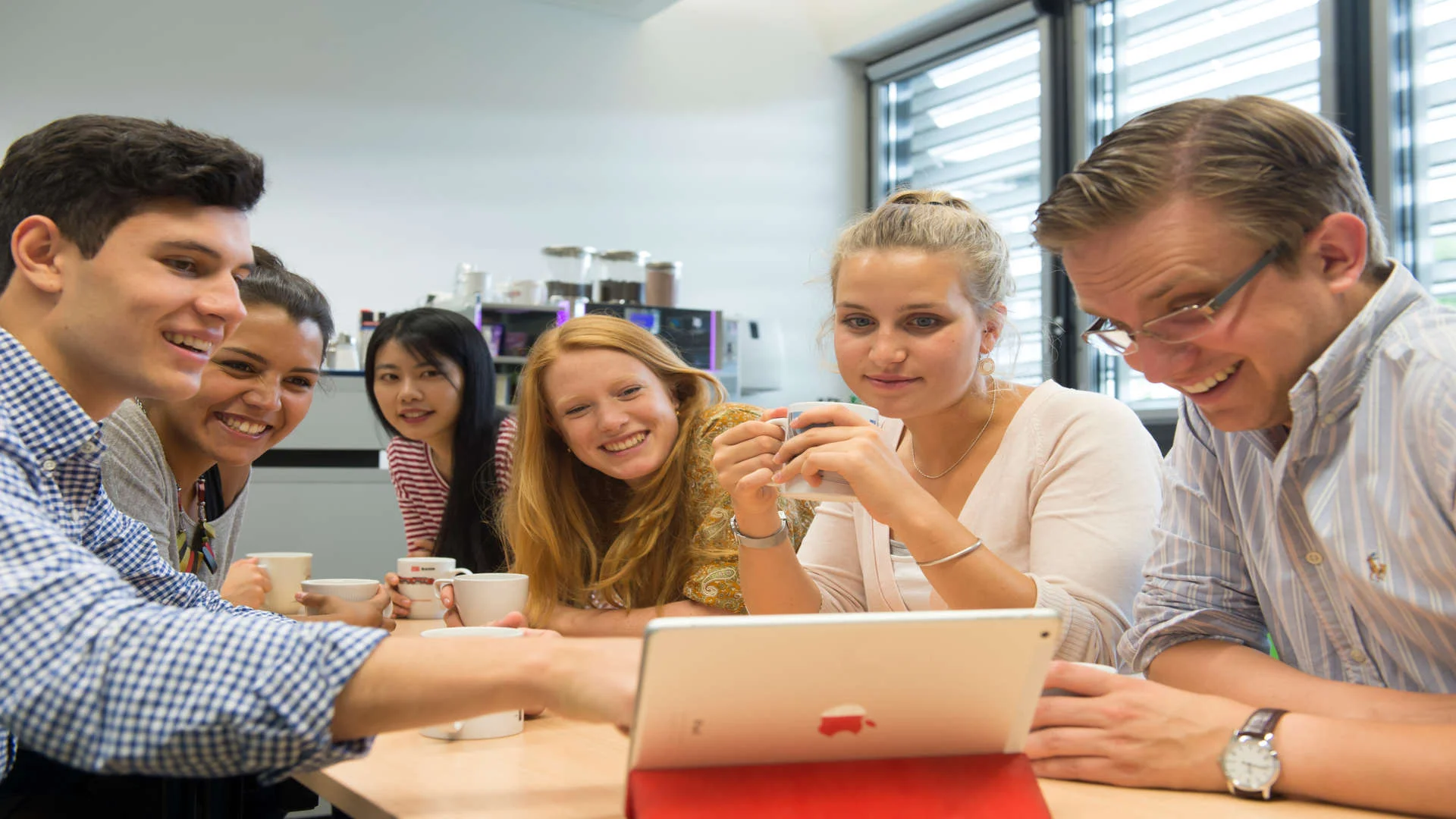 Kaffeepause im LIMES