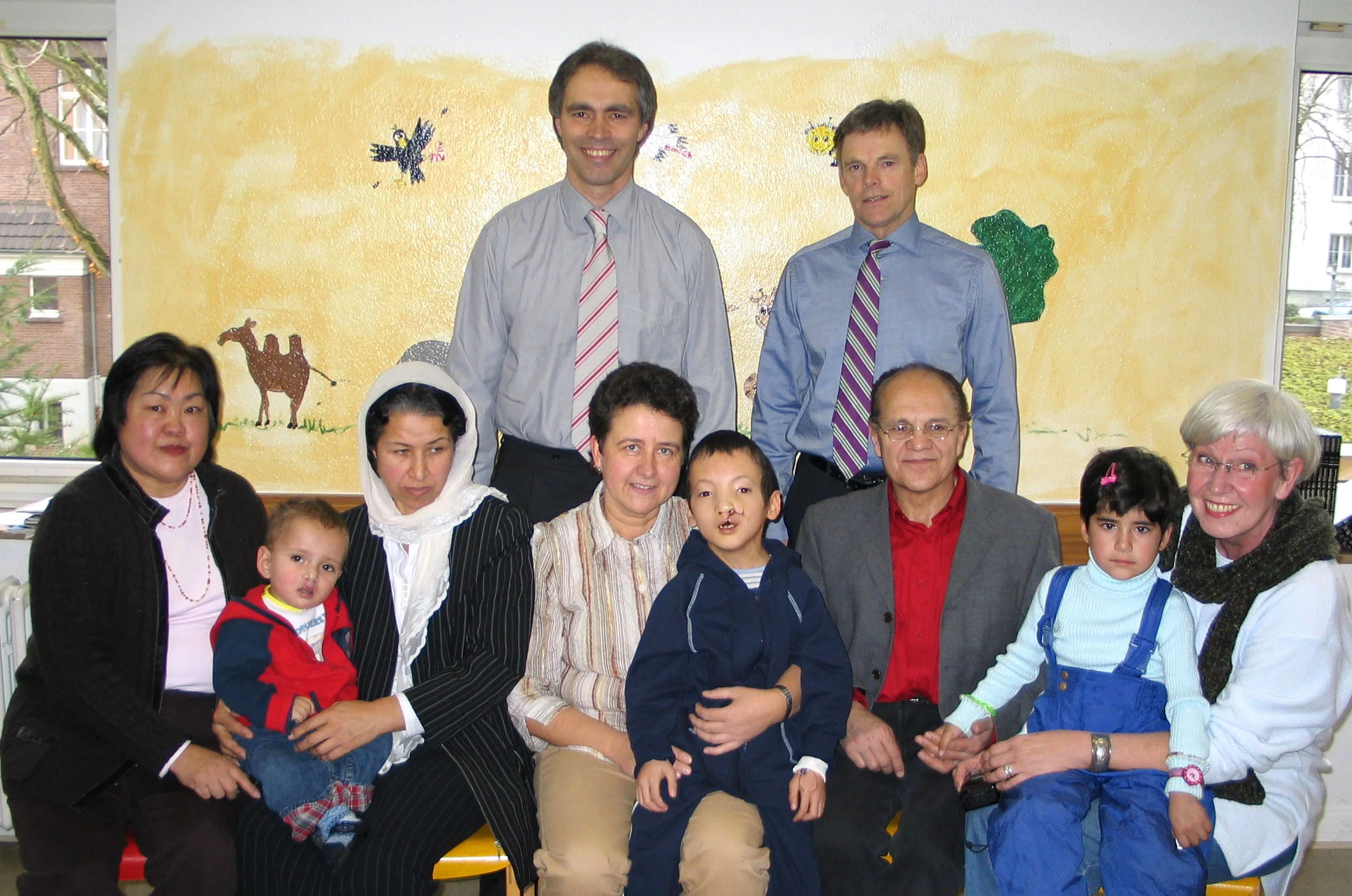 Bild Lippen-Kiefer-Gaumen-Spalte und ein Loch im Herz