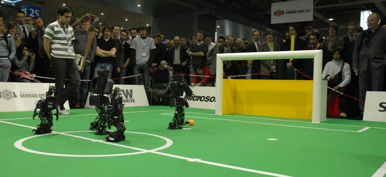 Bild Bonn-Freiburger Fußballroboter gewinnen German Open