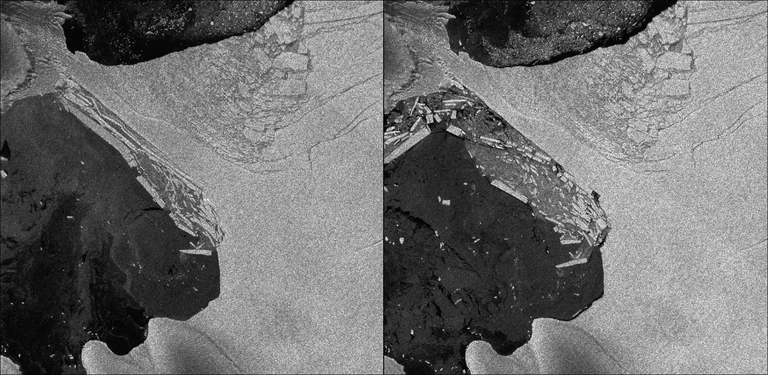 Bild Wilkins-Schelfeis zerbricht weiter