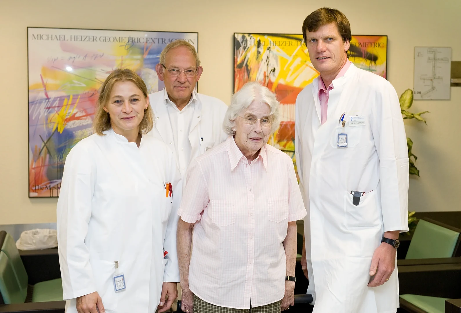 Glückliches Quartett