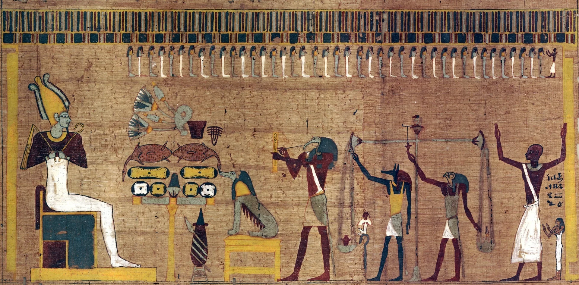 Das Totengericht der alten Ägypter: